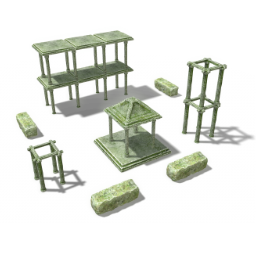 256x256 lowpoly game assets